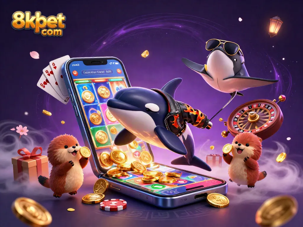 Experience exciting gaming adventures at 8xbet com with vibrant characters and thrilling slot games.